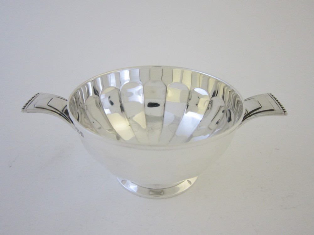 Art Deco George V Sterling silver tea set View VII