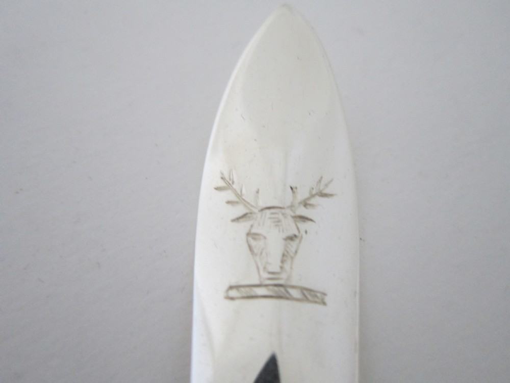 Scottish Antique Sterling silver fish knives and forks View XI