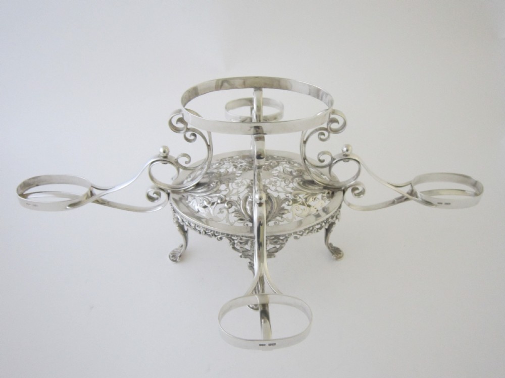 Antique Edwardian Sterling silver centrepiece View VI