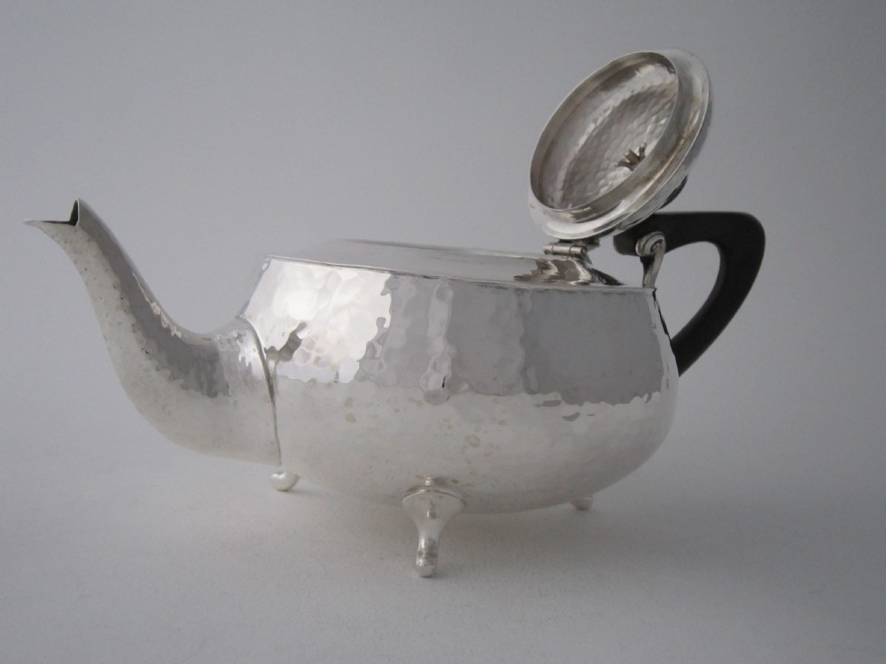Arts and Crafts Sterling silver teapot View VI
