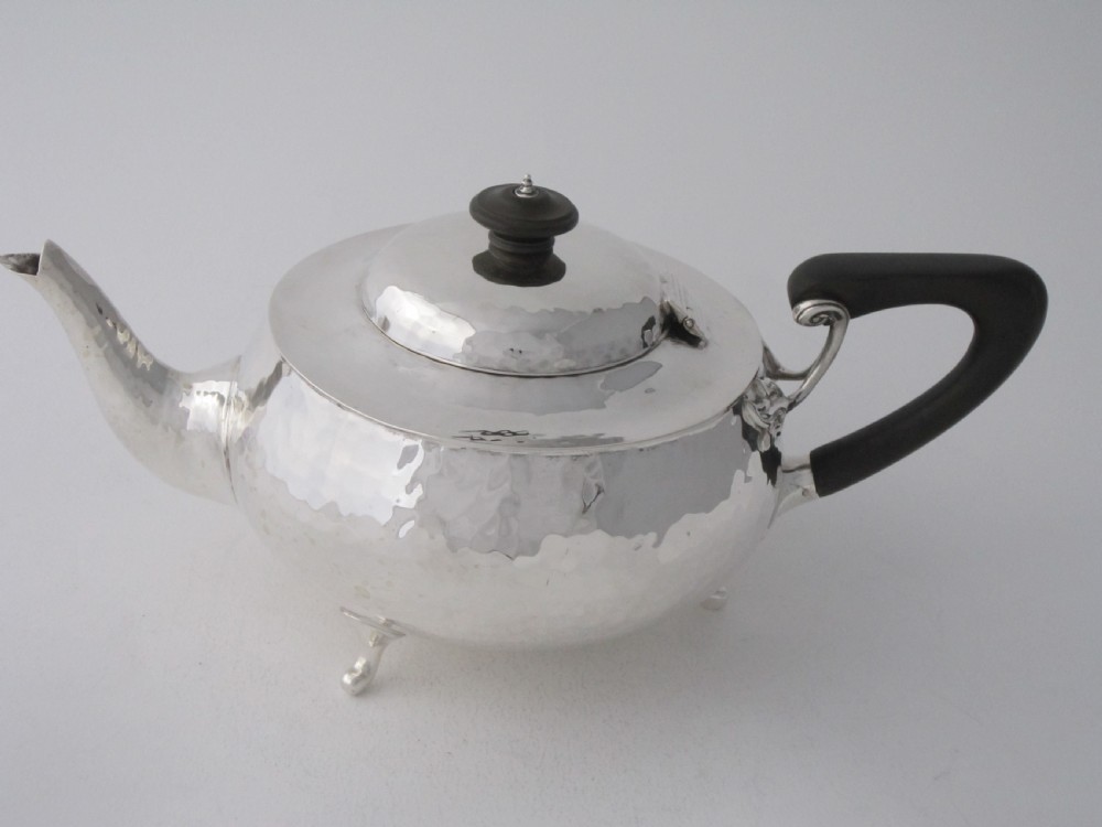 Arts and Crafts Sterling silver teapot View VII