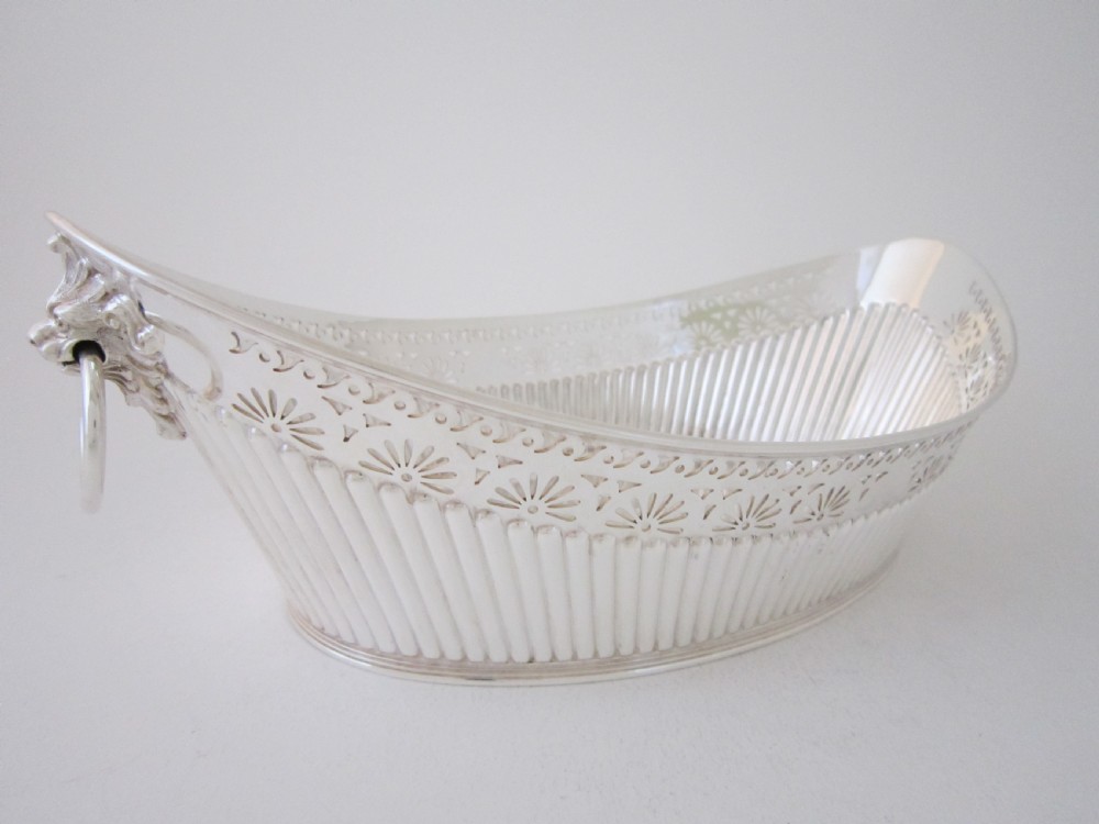 Antique Edwardian Sterling silver dish View II
