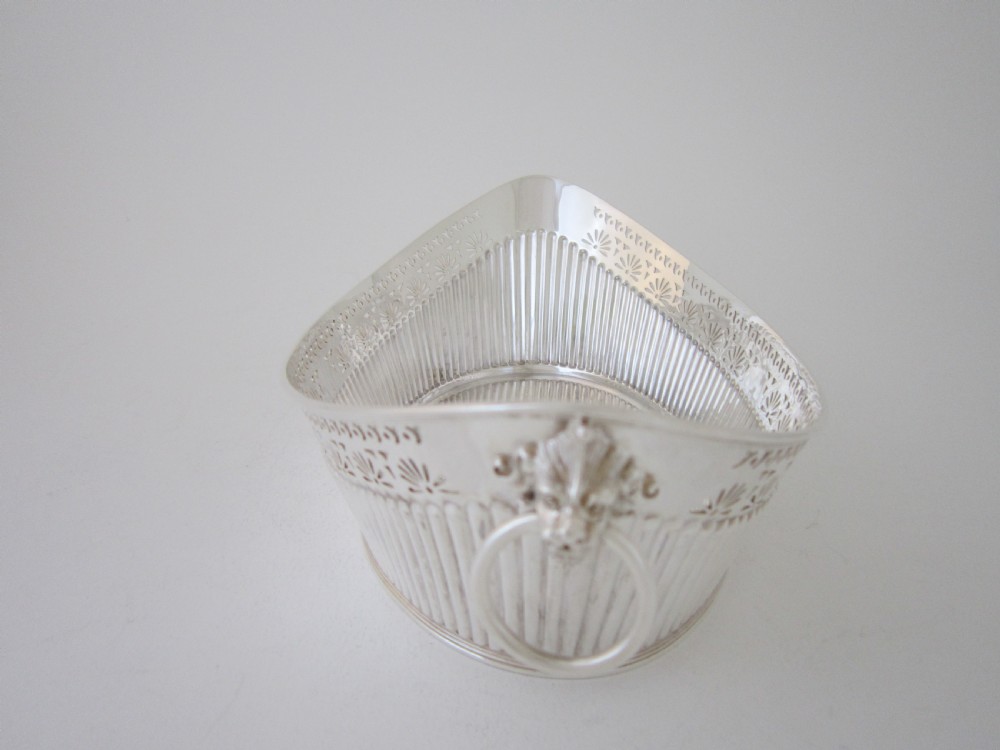 Antique Edwardian Sterling silver dish View IV