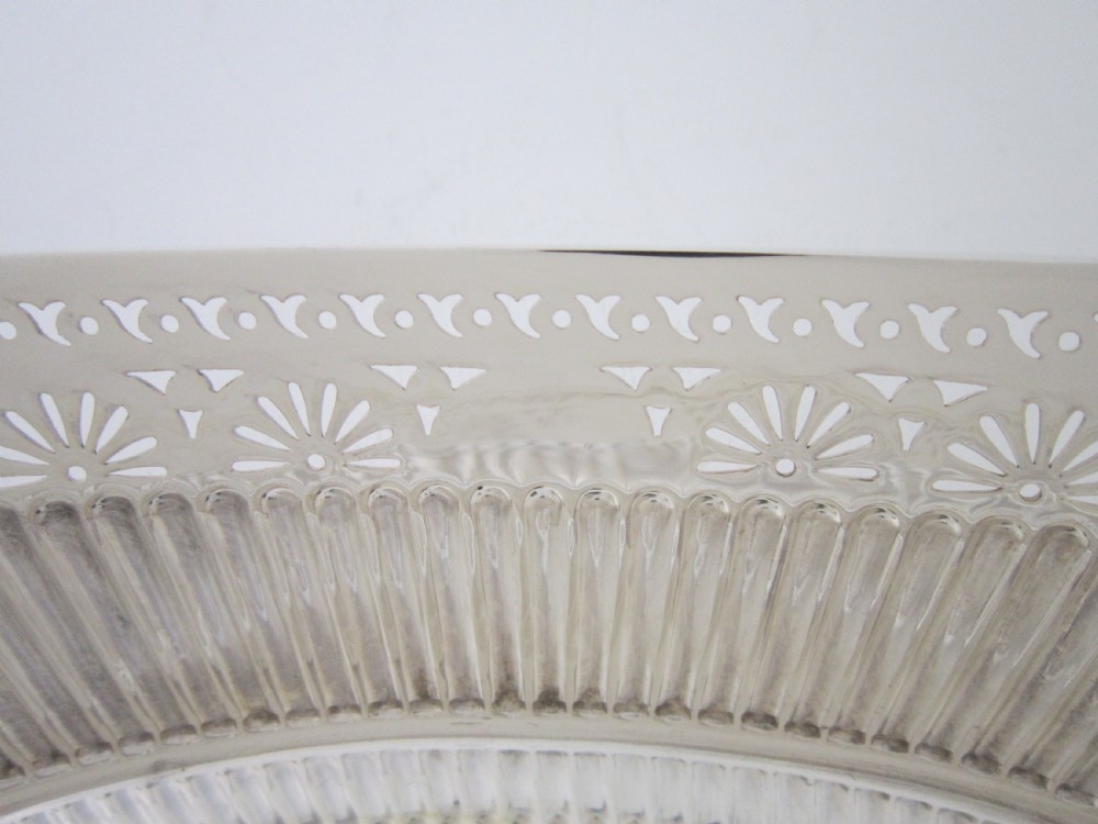 Antique Edwardian Sterling silver dish View IX