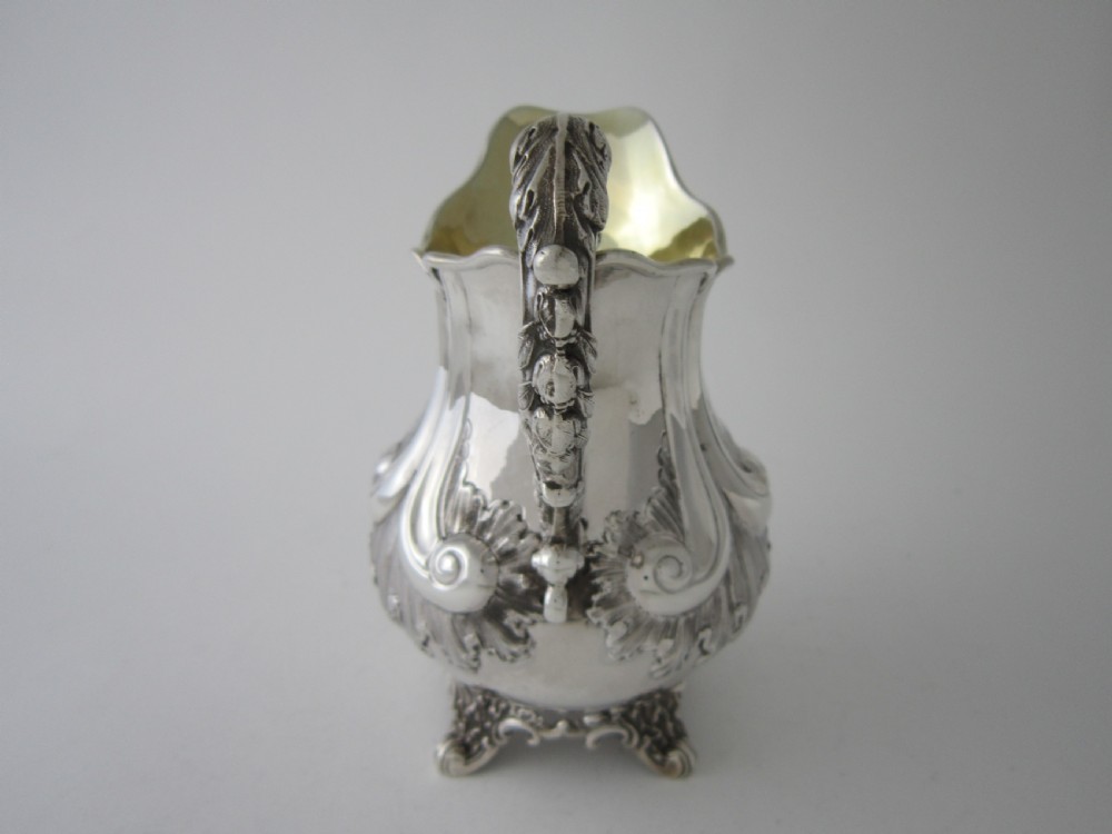 Antique Victorian Sterling silver four piece tea and coffee set View XIV