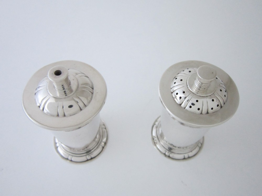 Elizabeth II Sterling Silver Condiment Set by R.E. Stone View VIII