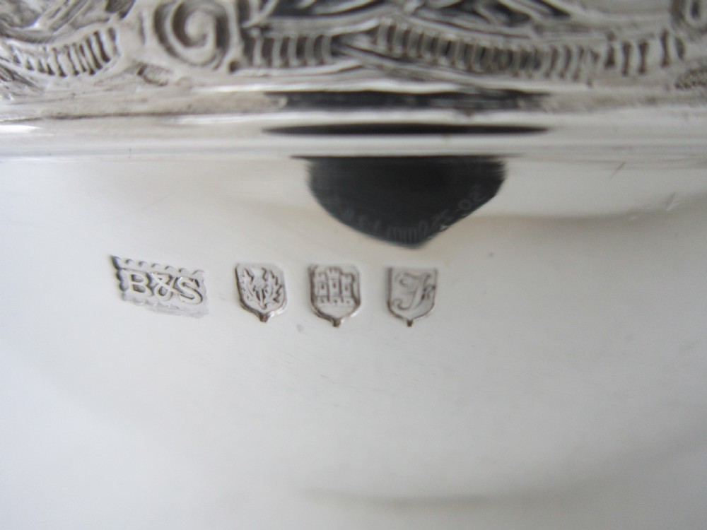 Scottish Antique George VI Sterling silver quaich  View VIII