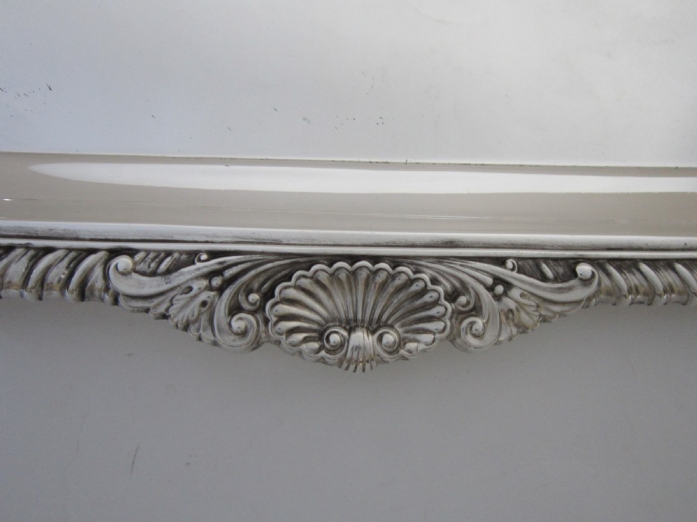 Antique George V Sterling Silver Tray  View VII
