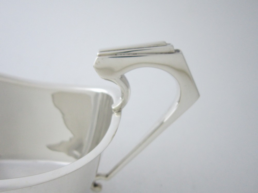 Art Deco Sterling Silver Sauce Boats View VI