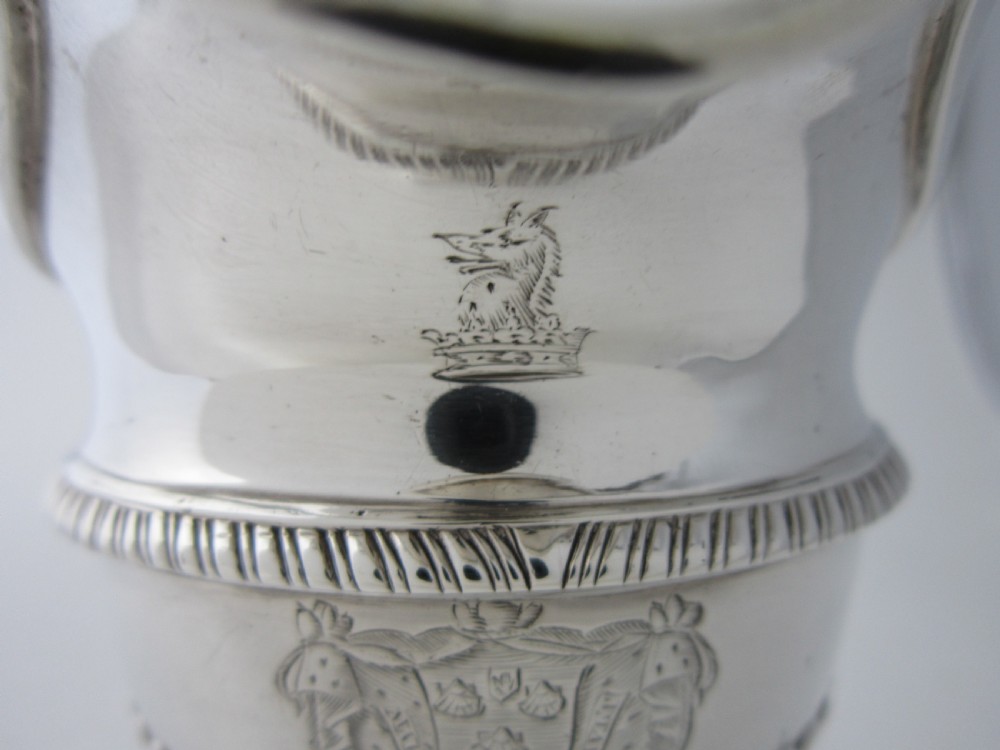 Paul Storr Antique Sterling Silver Cream Jug View XII