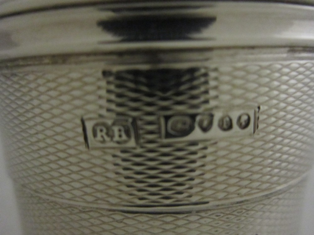Antique Victorian Sterling Silver Collapsible Beaker View VI