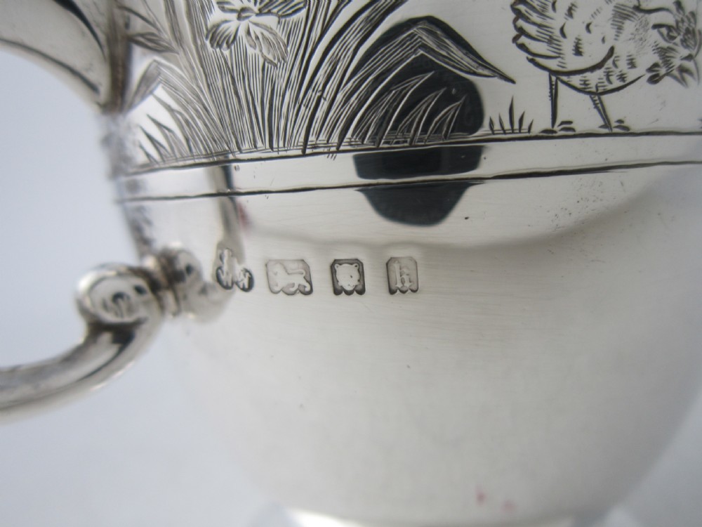Antique George V Sterling Silver Christening Mug View VII