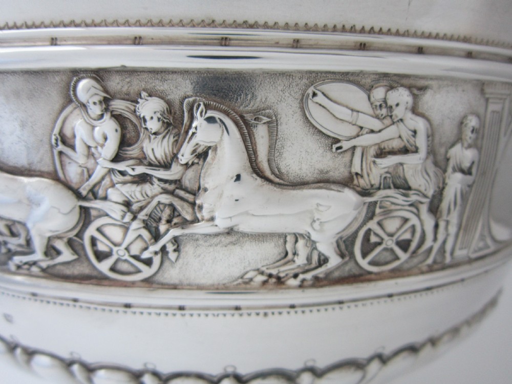 Scottish Antique Victorian Sterling silver bowl View IV