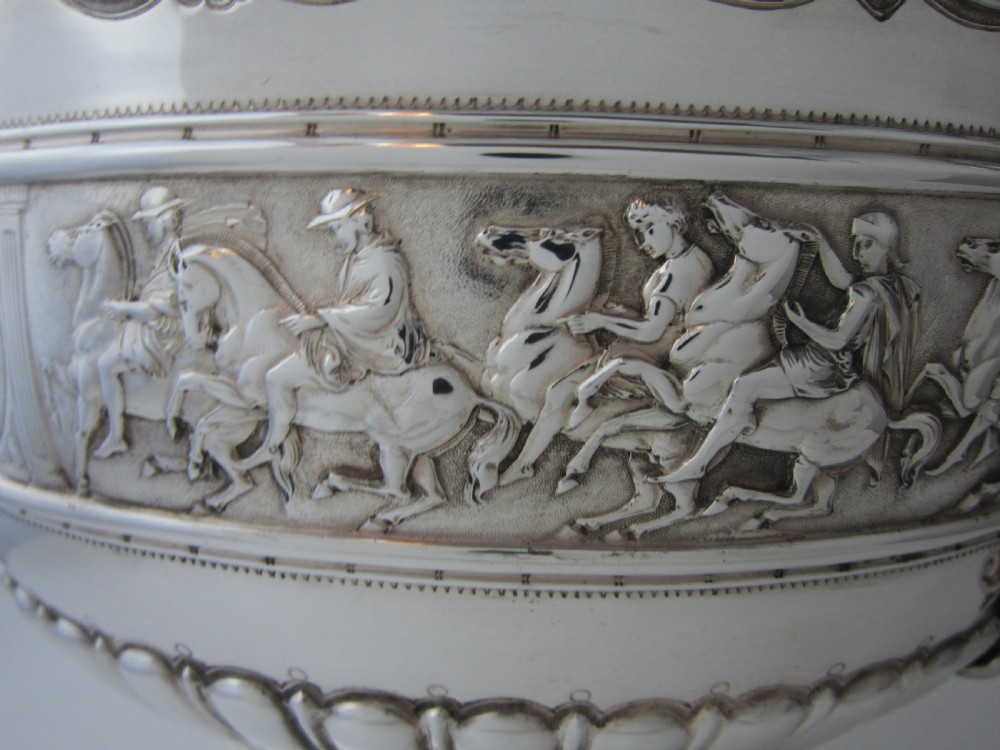 Scottish Antique Victorian Sterling silver bowl View VI