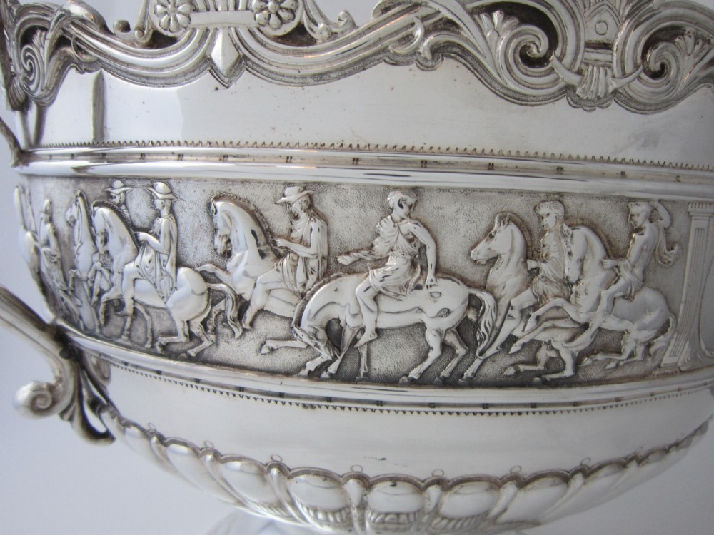 Scottish Antique Victorian Sterling silver bowl View VII