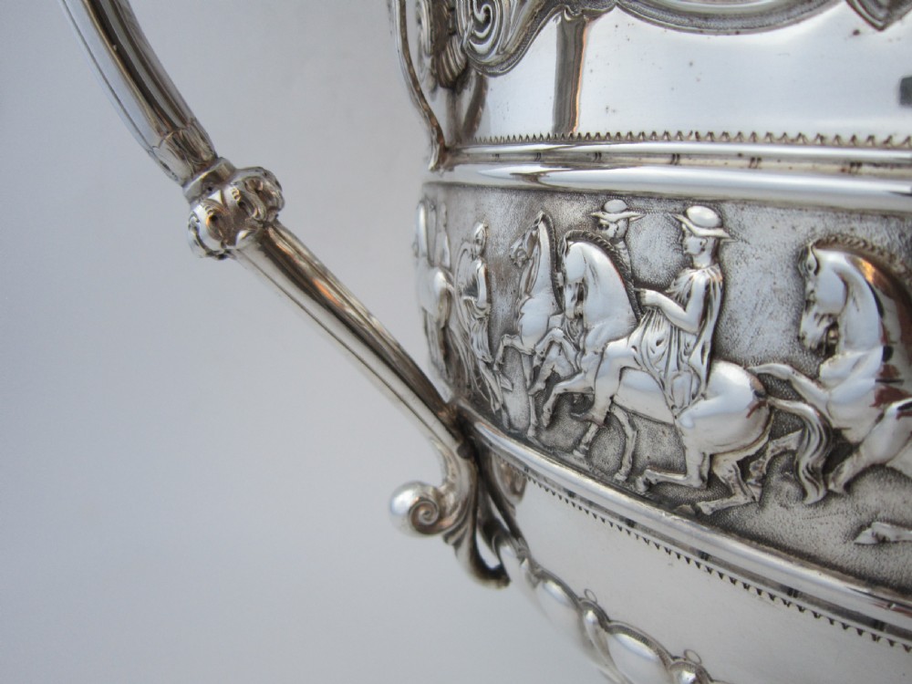 Scottish Antique Victorian Sterling silver bowl View XIII