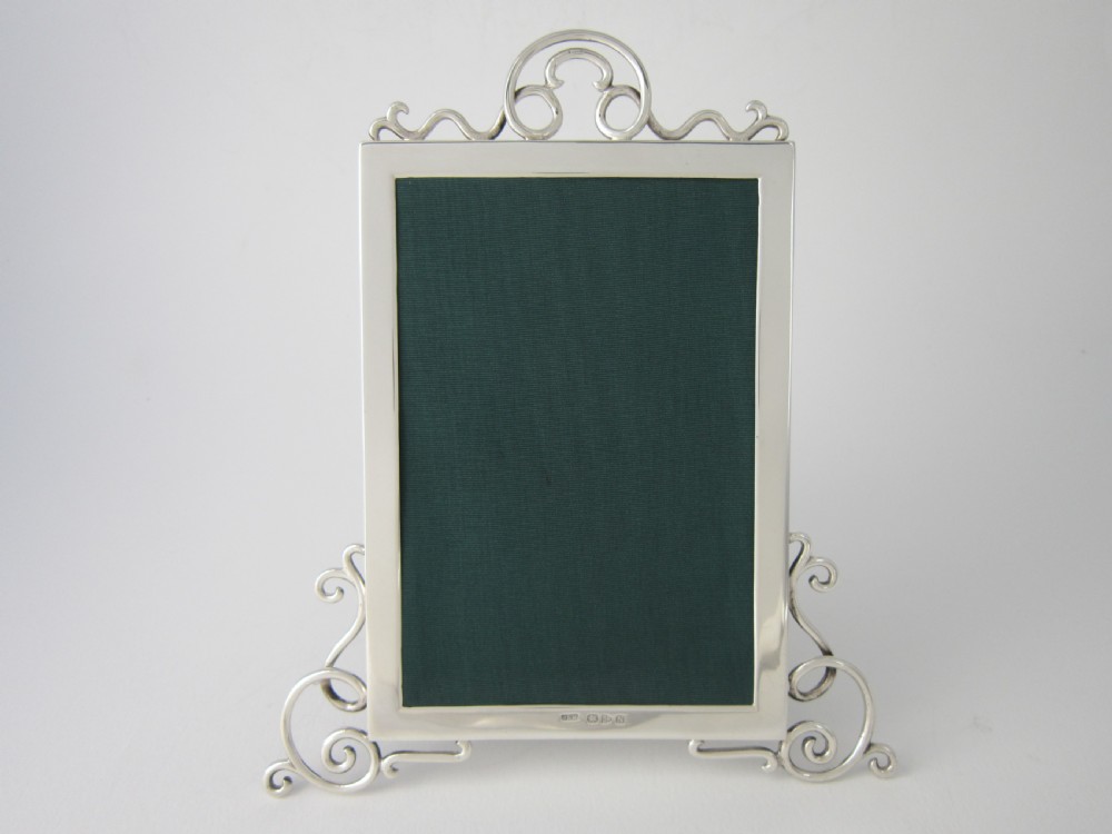 Chester Antique Victorian Sterling silver photograph frame
