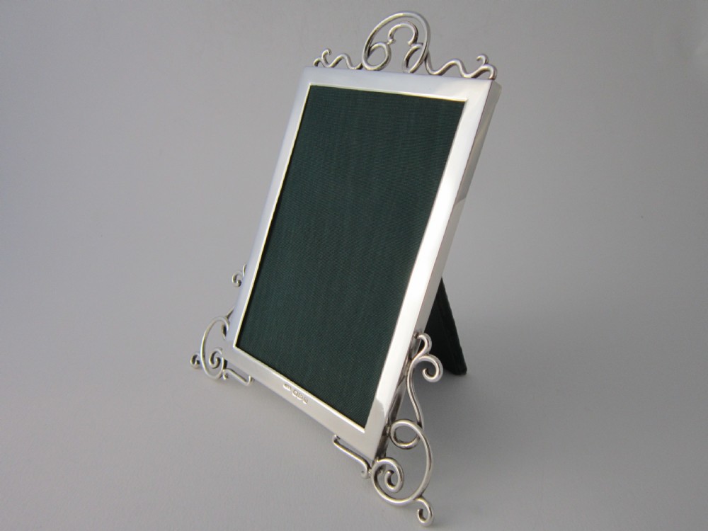 Chester Antique Victorian Sterling silver photograph frame View II
