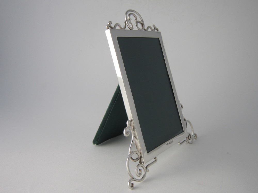 Chester Antique Victorian Sterling silver photograph frame View III
