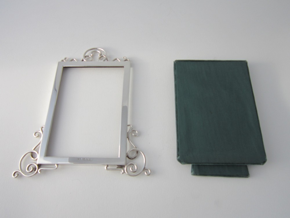 Chester Antique Victorian Sterling silver photograph frame View VI