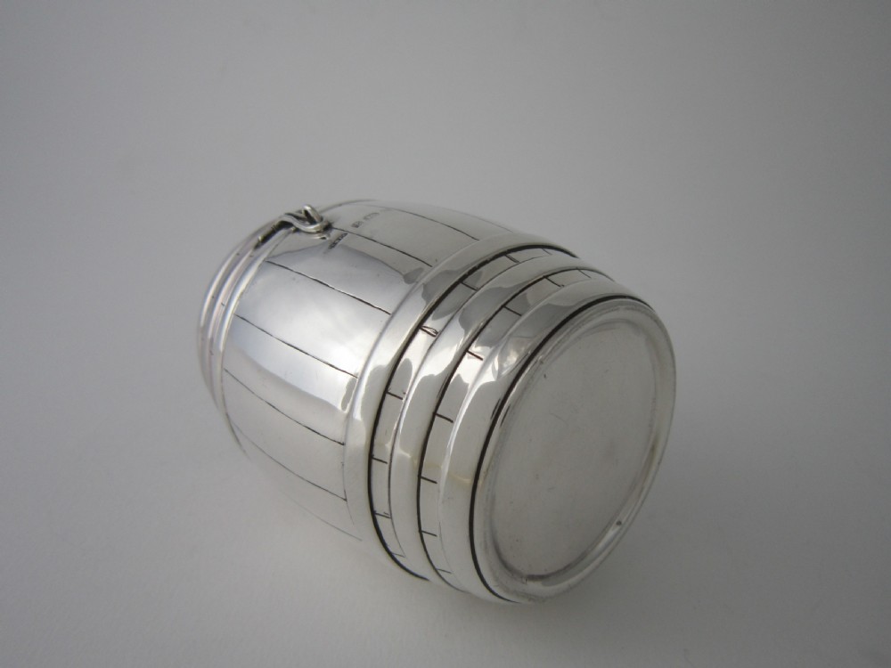 Antique Edwardian Sterling silver money box View VI