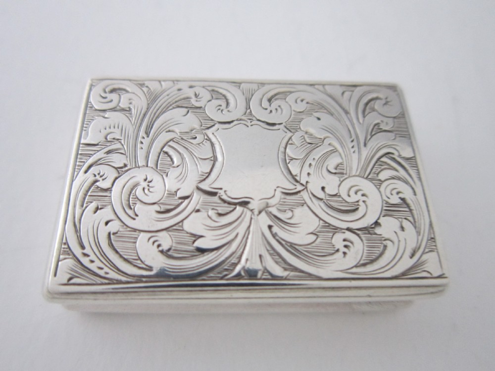 Antique Victorian Sterling silver vinaigrette