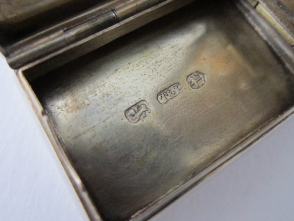 Antique Victorian Sterling silver vinaigrette View VIII