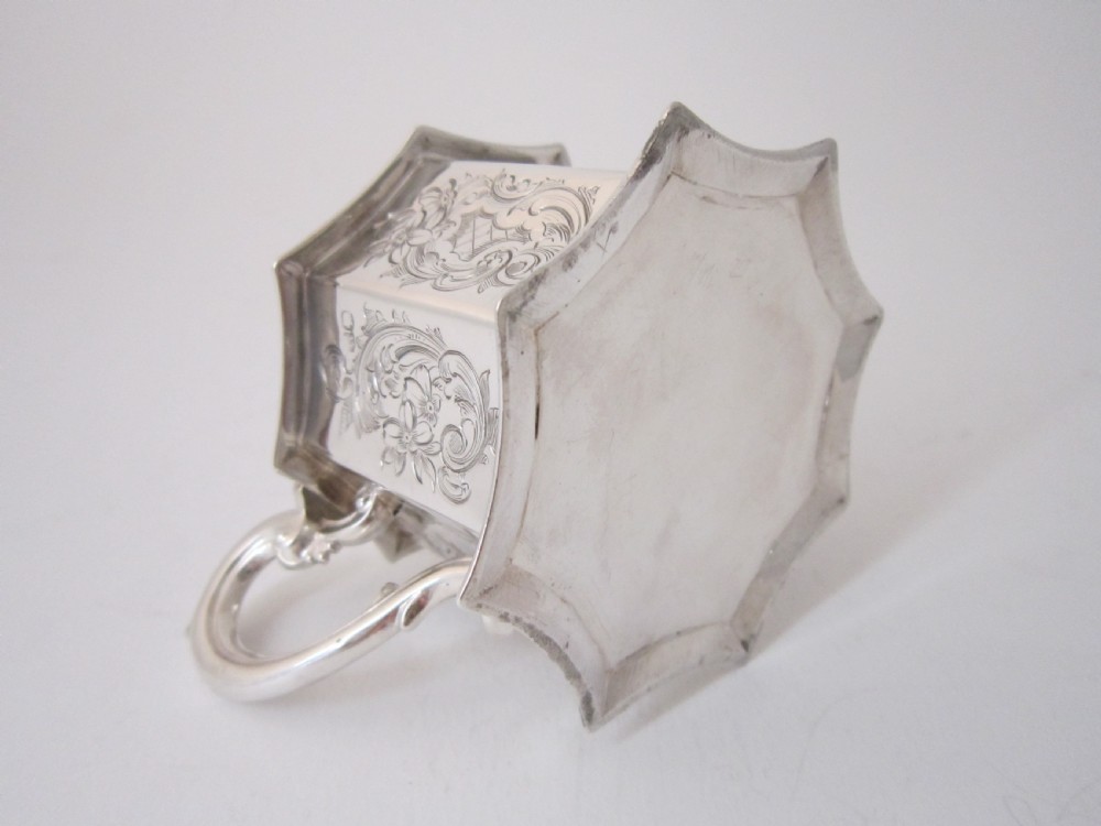 Antique Victorian Sterling Silver Mustard Pot View VII