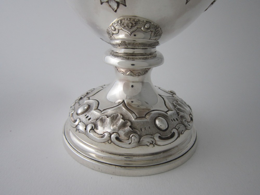 Antique Victorian Sterling Silver Wine Ewer/Jug - 1861 View XI