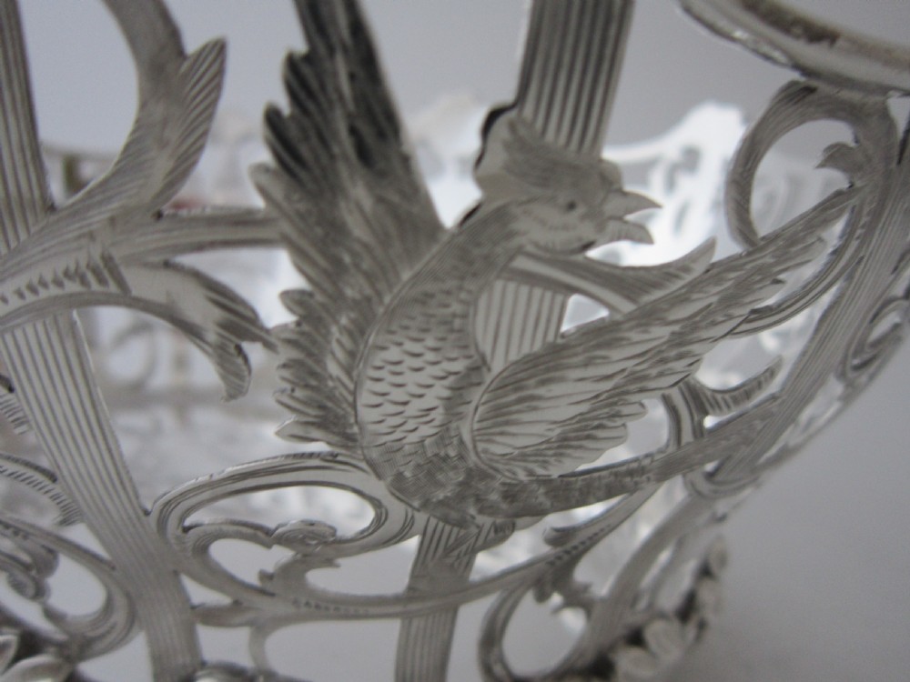 Antique Edwardian Sterling Silver Baskets/Dishes View VII