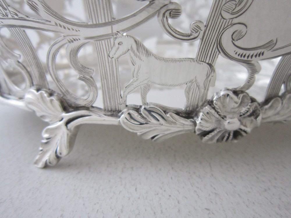 Antique Edwardian Sterling Silver Baskets/Dishes View XI
