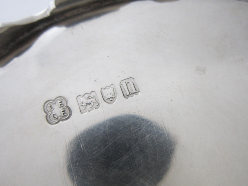 Antique Edwardian Sterling Silver Baskets/Dishes View XIII