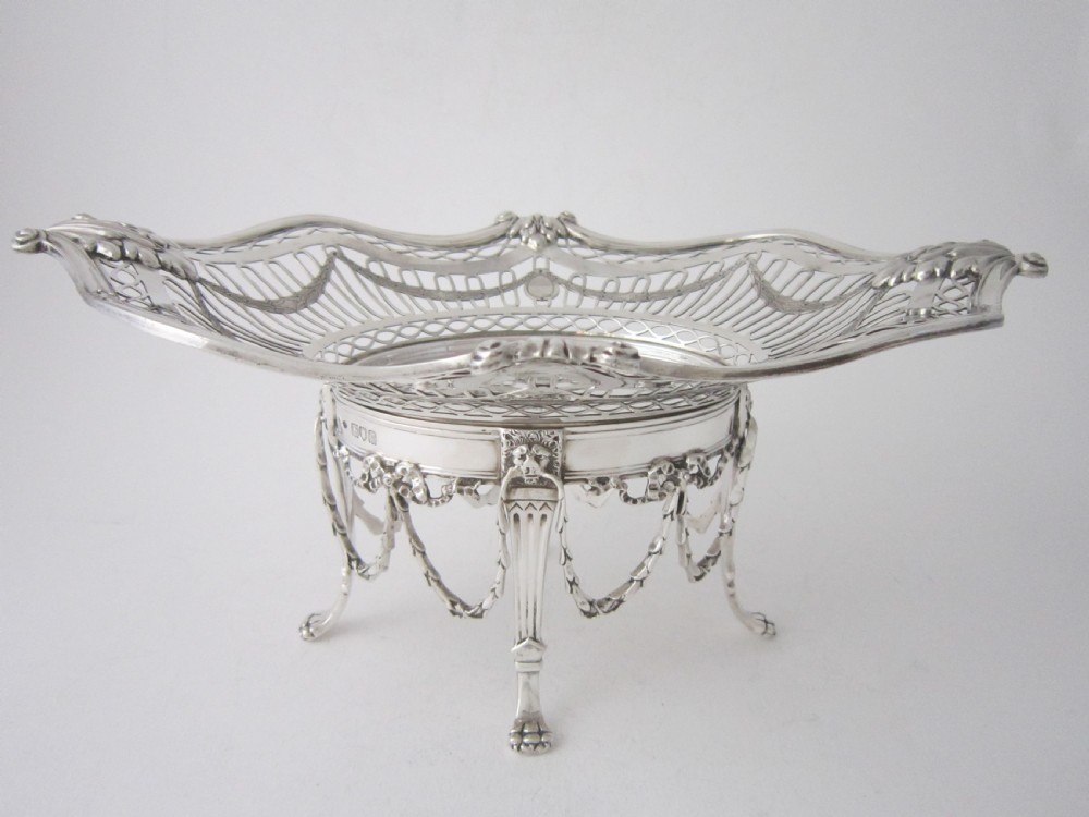 Antique Edwardian Sterling Silver Comport/Dish