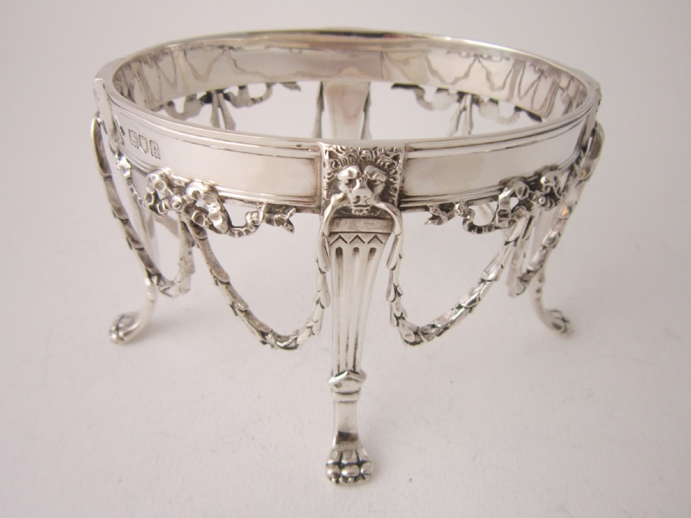 Antique Edwardian Sterling Silver Comport/Dish View VIII