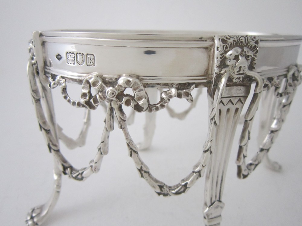 Antique Edwardian Sterling Silver Comport/Dish View IX