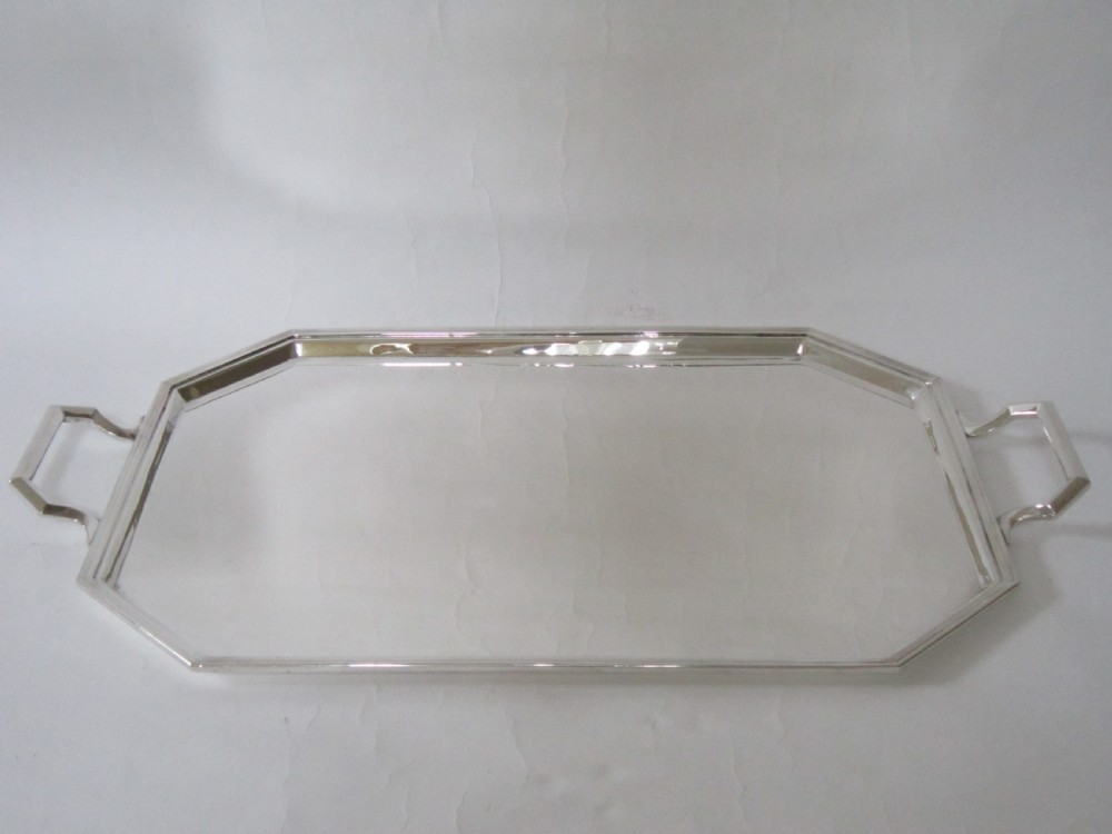 Art Deco Sterling Silver Tray