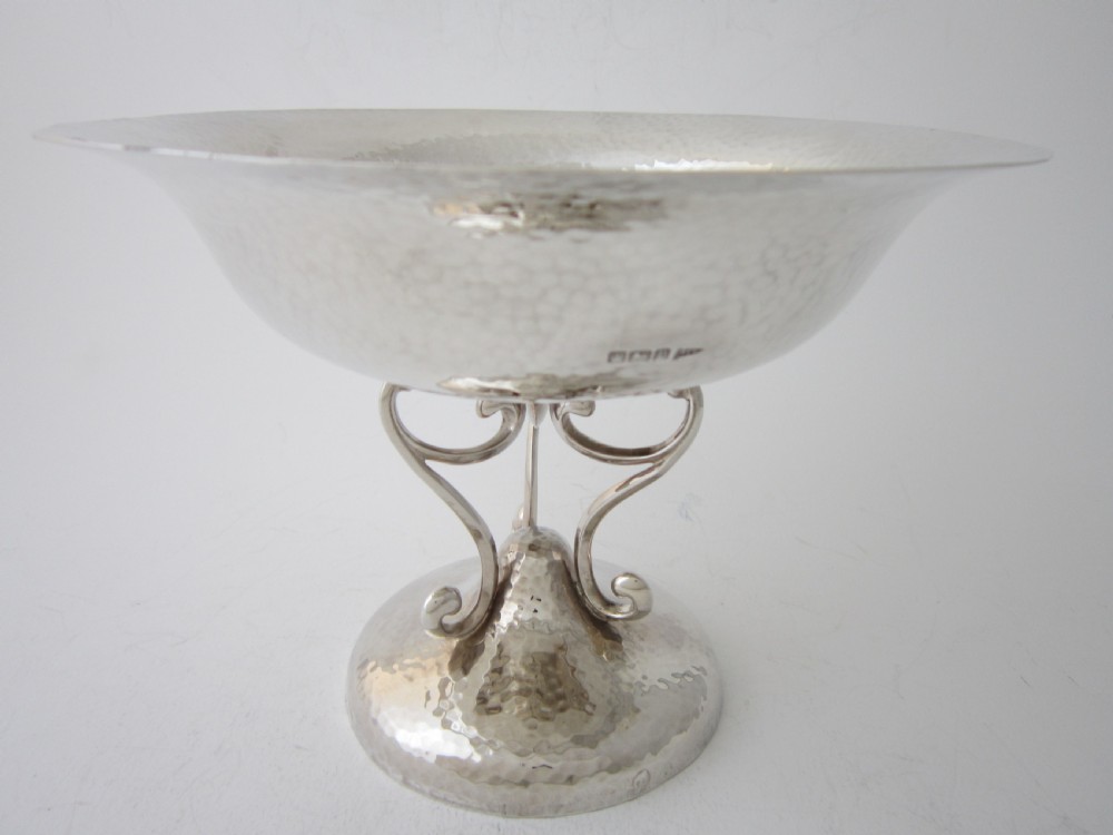 Arts & Crafts Sterling Silver Comport