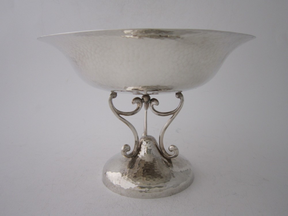 Arts & Crafts Sterling Silver Comport View II