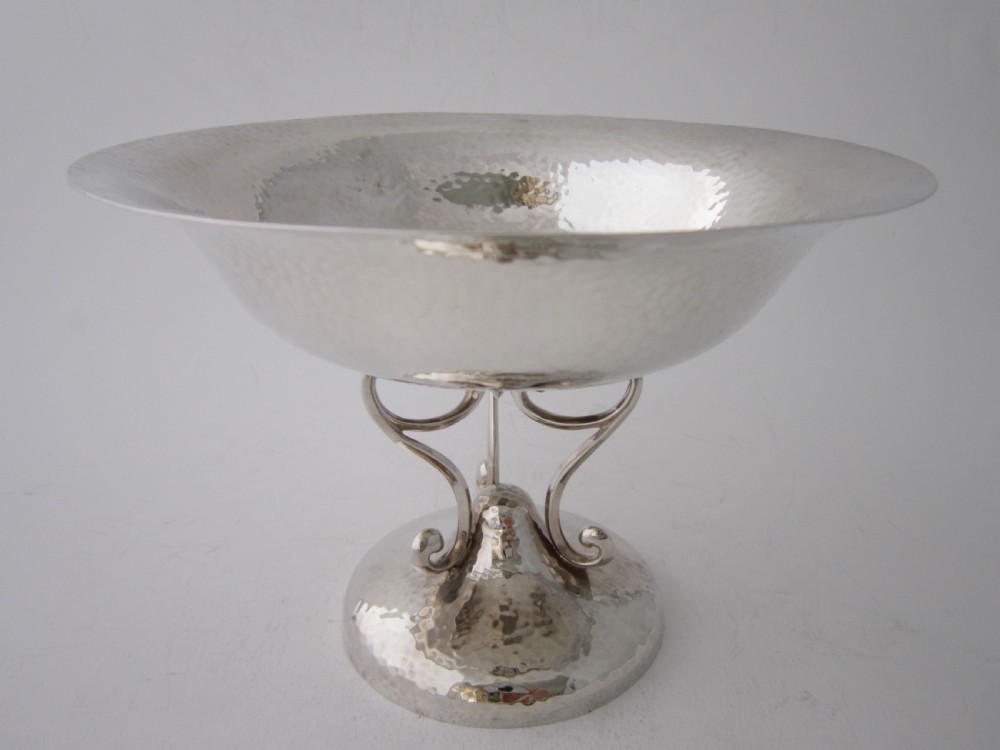 Arts & Crafts Sterling Silver Comport View III