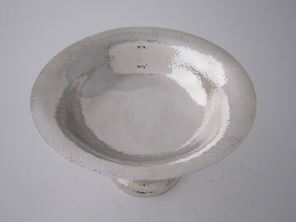 Arts & Crafts Sterling Silver Comport View IV