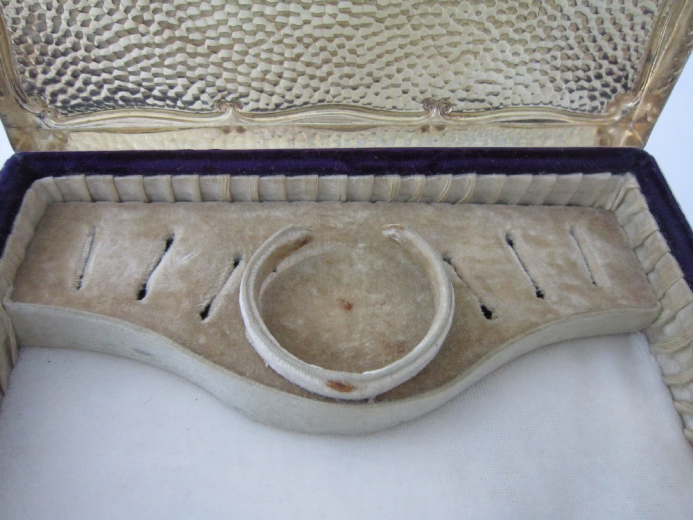 Chester Antique Edwardian Sterling Silver Jewellery Box - 1906 View V