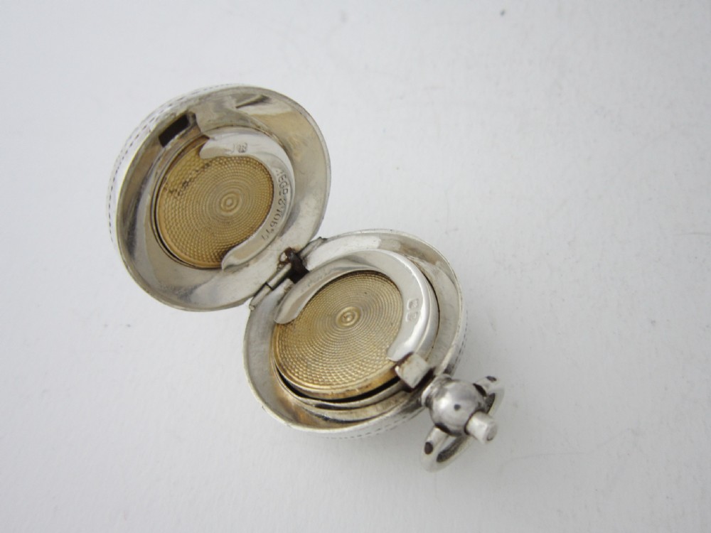 Chester Antique Victorian Sterling Silver Sovereign Case View II