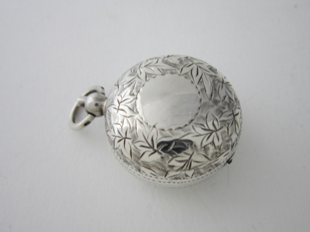 Chester Antique Victorian Sterling Silver Sovereign Case View III