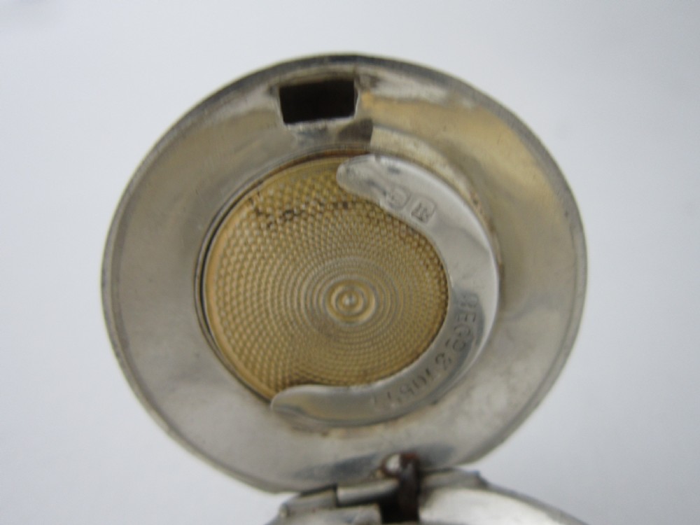 Chester Antique Victorian Sterling Silver Sovereign Case View V