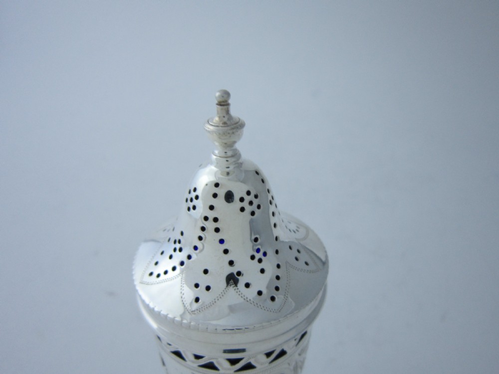 Antique George V Sterling Silver Condiment Set - 1928/30 View VIII
