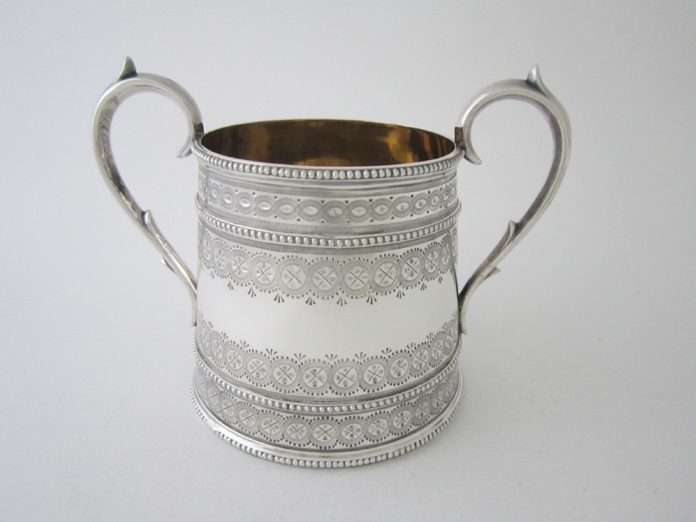 Antique Victorian Sterling Silver Tea & Coffee Set - 1881 View X