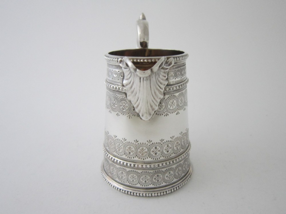 Antique Victorian Sterling Silver Tea & Coffee Set - 1881 View XIII