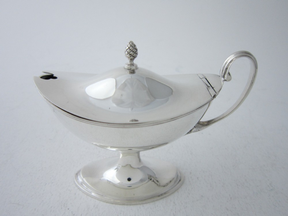 Antique George V Sterling Silver Condiment Set - 1925 View V