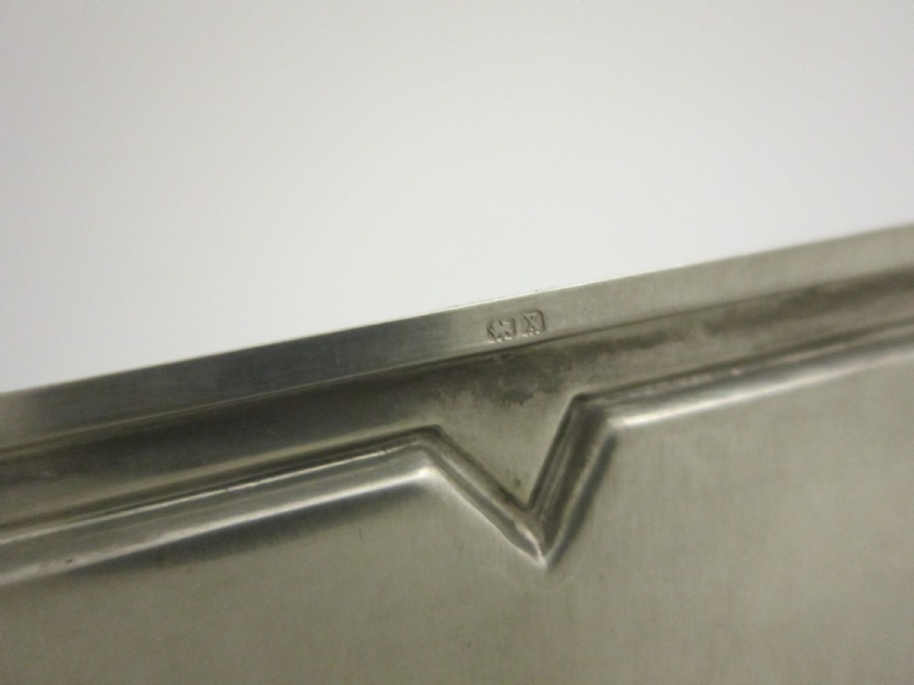 Antique George V Sterling Silver Trinket Box - 1922 View X