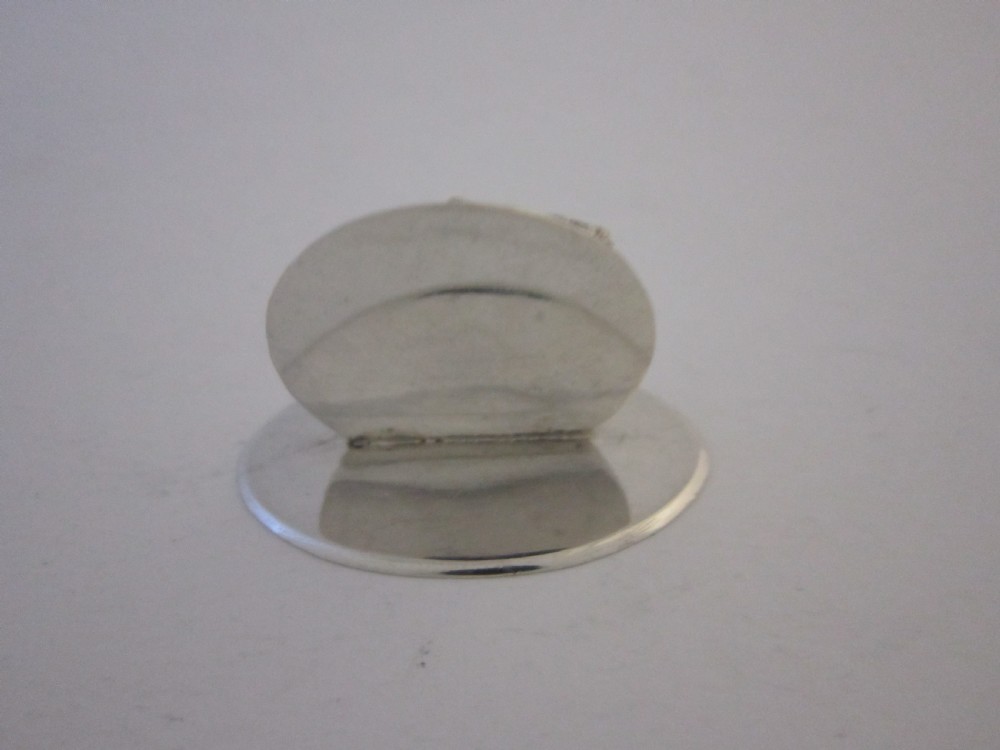 Antique Edwardian Sterling Silver Menu/Place Card Holder - 1909 View III